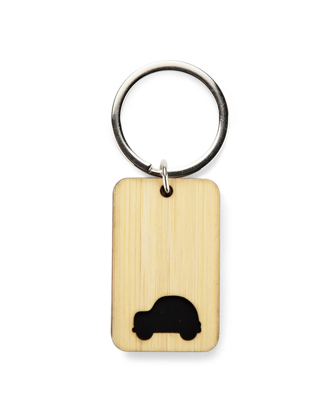 Bamboo keychain CARVE