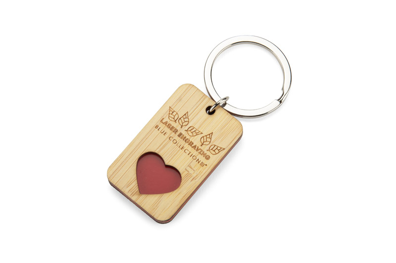 Bamboo keychain CARVE