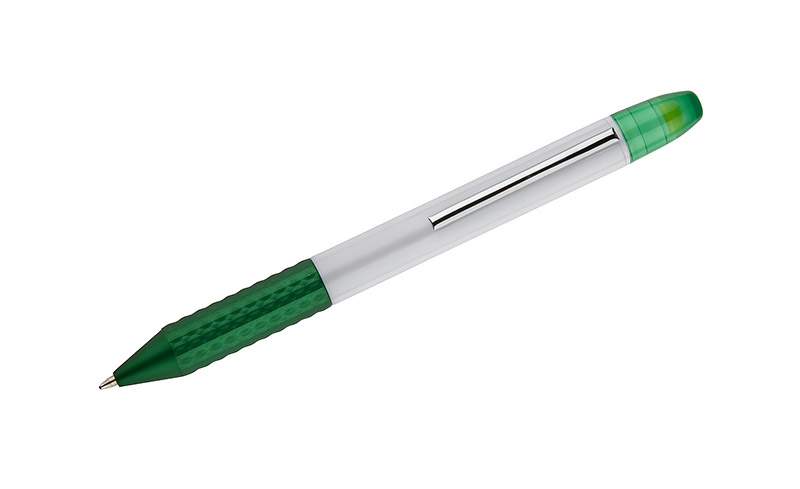 Ballpoint pen with highlighter FLUO