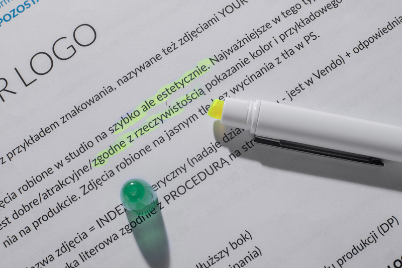 Ballpoint pen with highlighter FLUO
