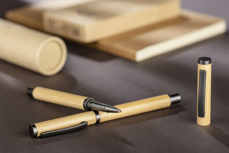 Bamboo ball pen DENI black ink