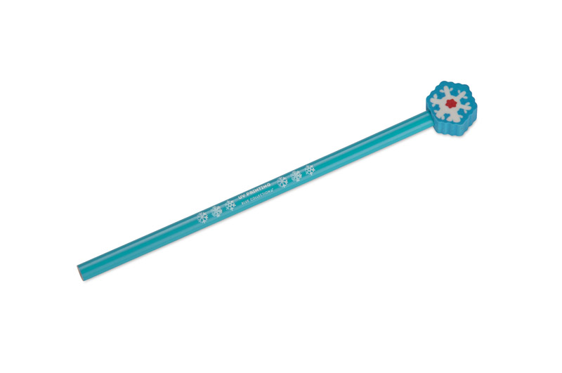 Pencil with eraser CHRISTMAS - Christmas tree