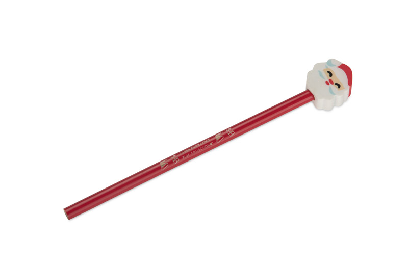 Pencil with eraser CHRISTMAS - Christmas tree