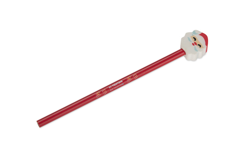 Pencil with eraser CHRISTMAS - Christmas tree
