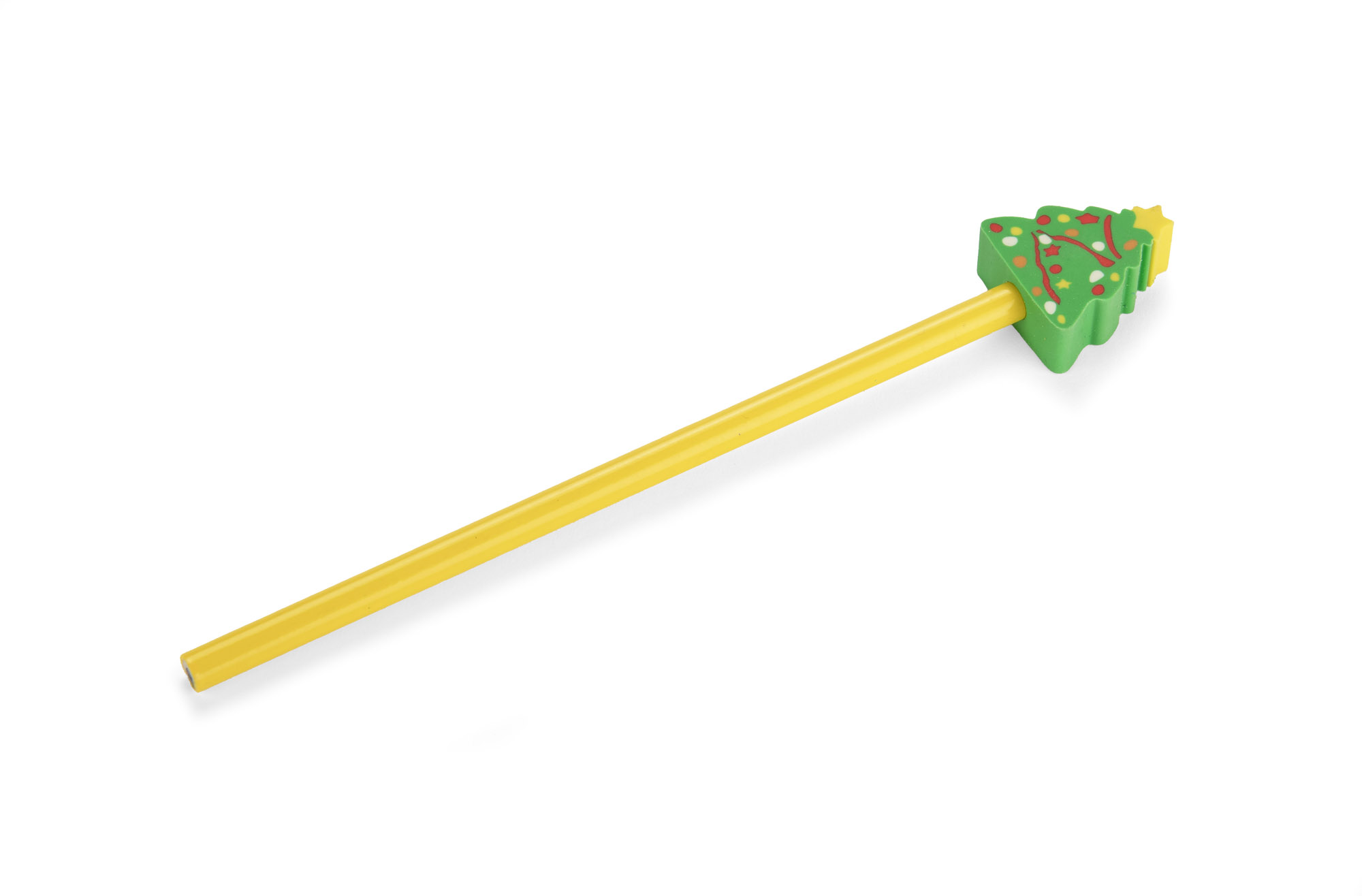 Pencil with eraser CHRISTMAS - Christmas tree