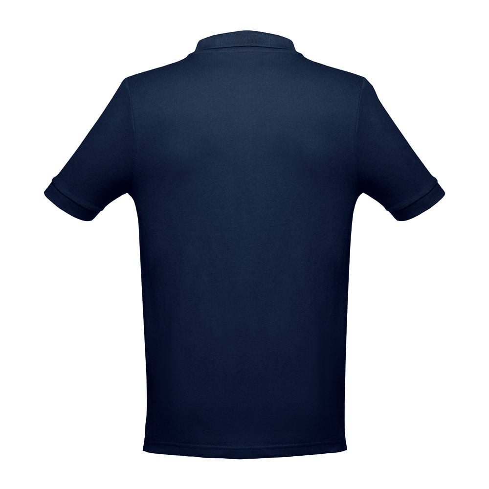 THC ADAM. Men's short-sleeved cotton polo shirt