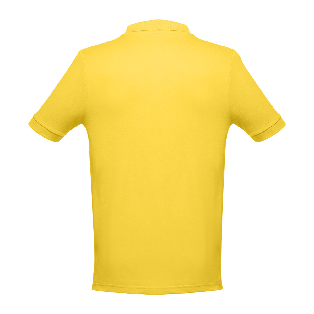 THC ADAM. Men's short-sleeved cotton polo shirt