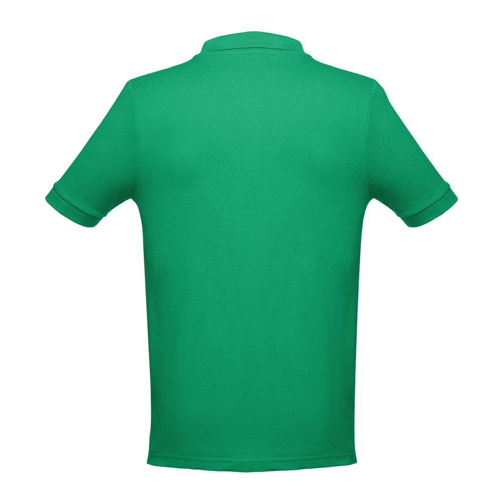 THC ADAM. Men's short-sleeved cotton polo shirt