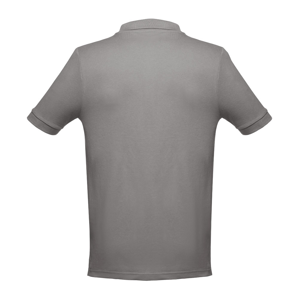 THC ADAM. Men's short-sleeved cotton polo shirt