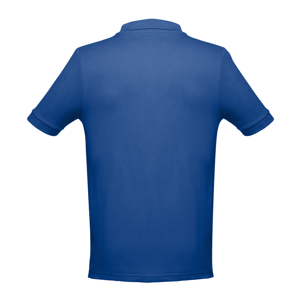 THC ADAM. Men's short-sleeved cotton polo shirt
