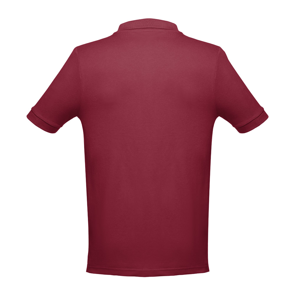 THC ADAM. Men's short-sleeved cotton polo shirt