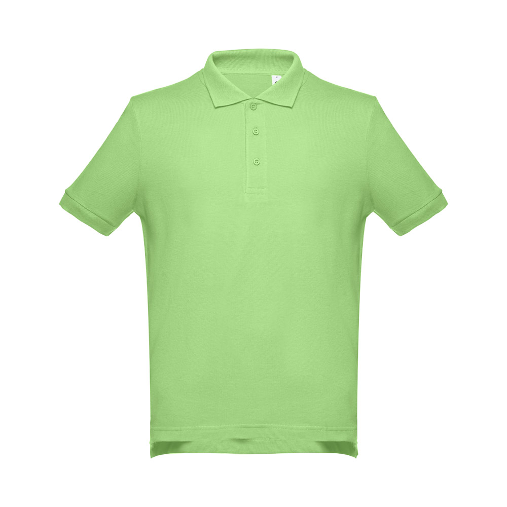 THC ADAM. Men's short-sleeved cotton polo shirt