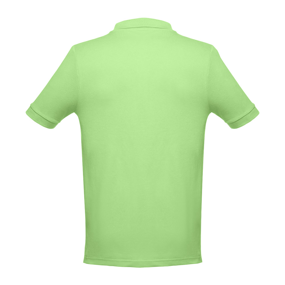 THC ADAM. Men's short-sleeved cotton polo shirt