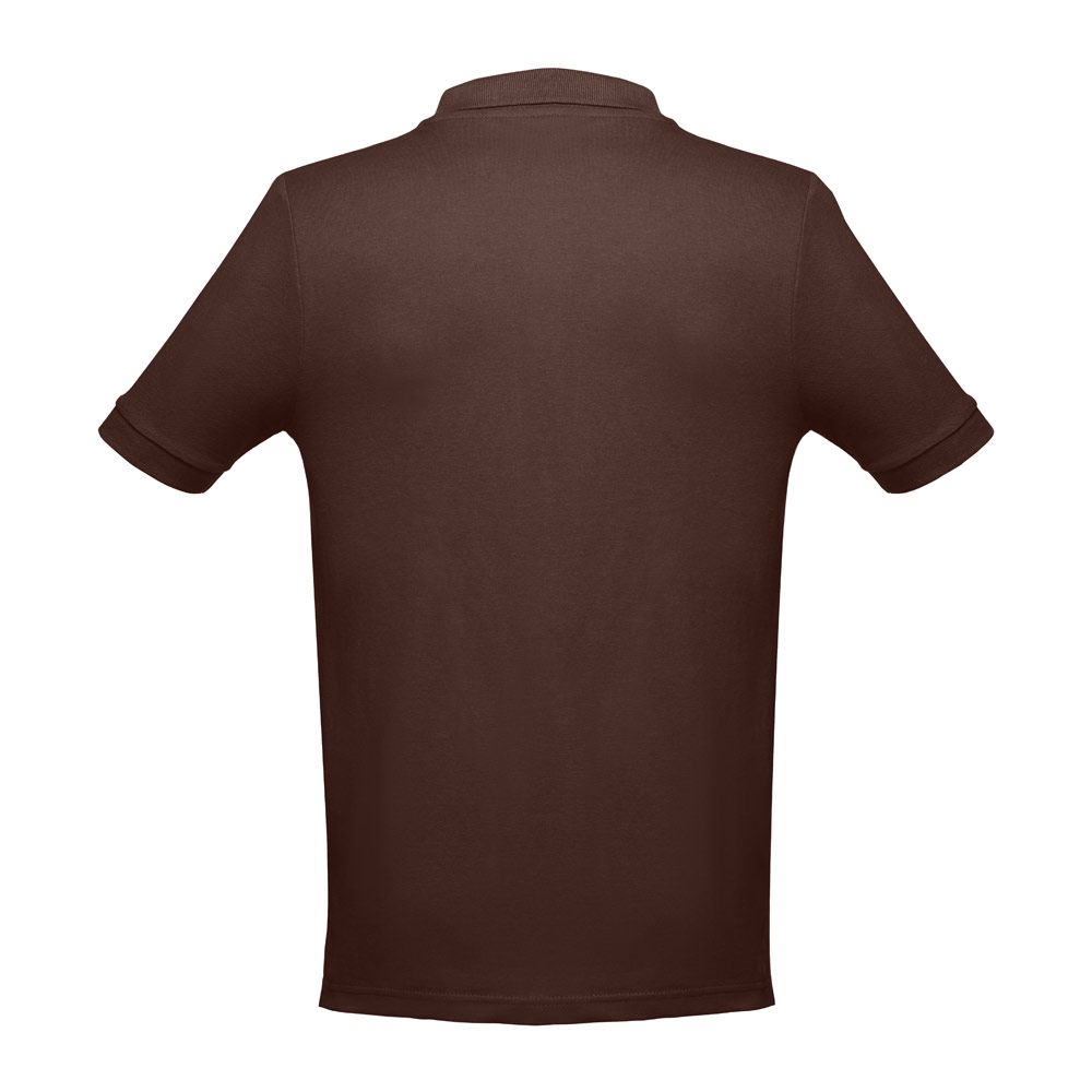 THC ADAM. Men's short-sleeved cotton polo shirt