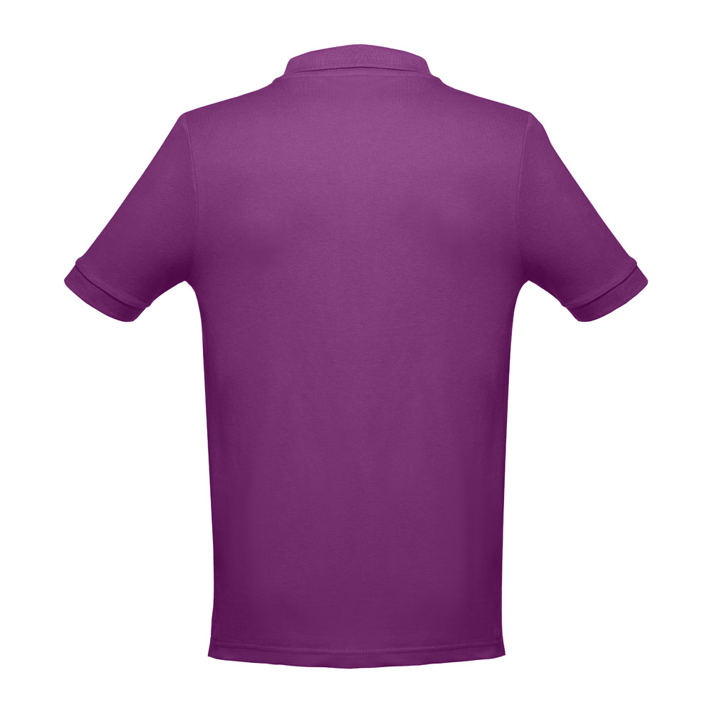 THC ADAM. Men's short-sleeved cotton polo shirt