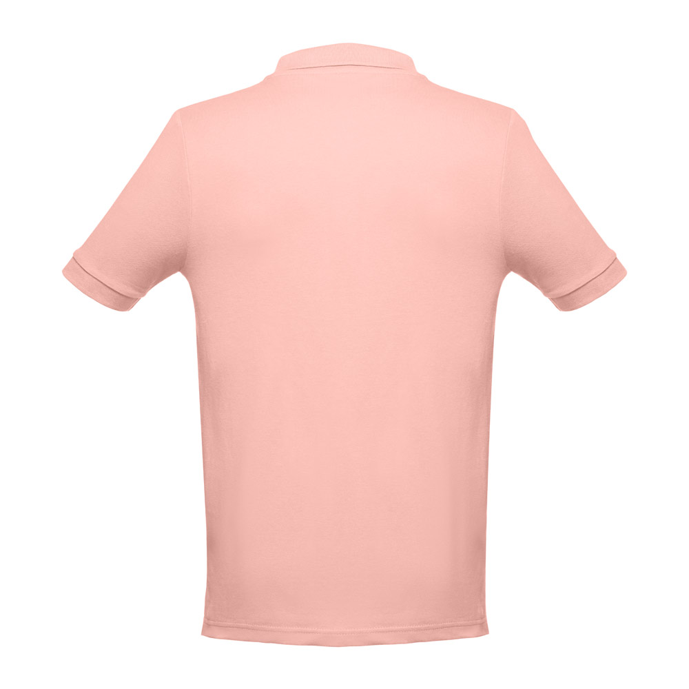 THC ADAM. Men's short-sleeved cotton polo shirt
