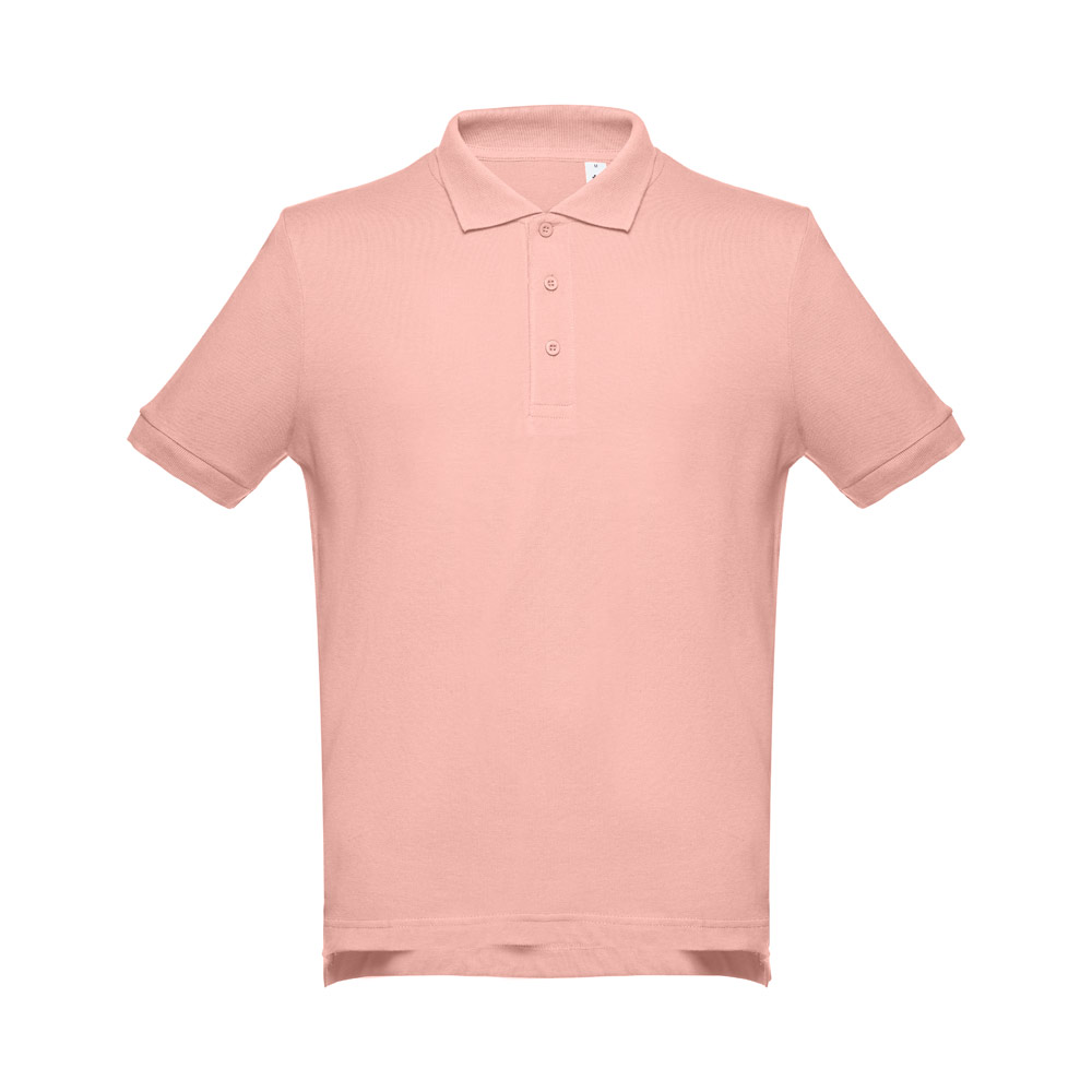 THC ADAM. Men's short-sleeved cotton polo shirt