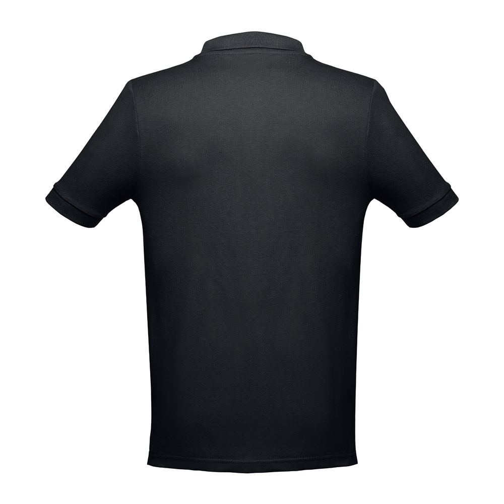 THC ADAM. Men's short-sleeved cotton polo shirt