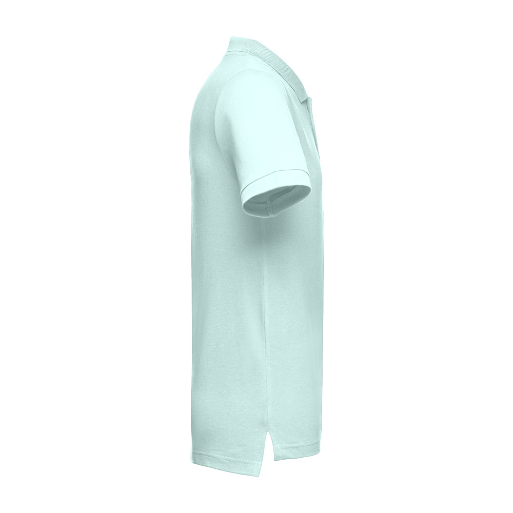 THC ADAM. Men's short-sleeved cotton polo shirt
