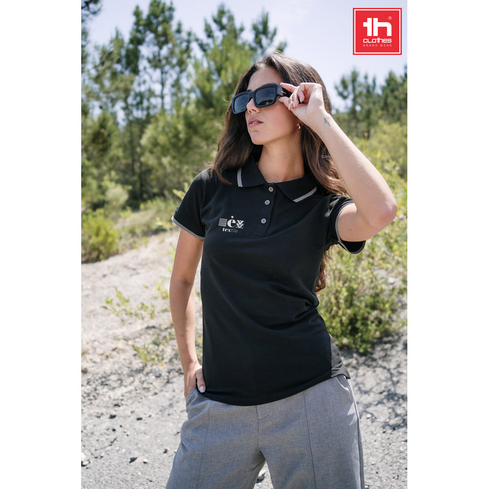THC ROME WOMEN. Women's slim fit polo shirt