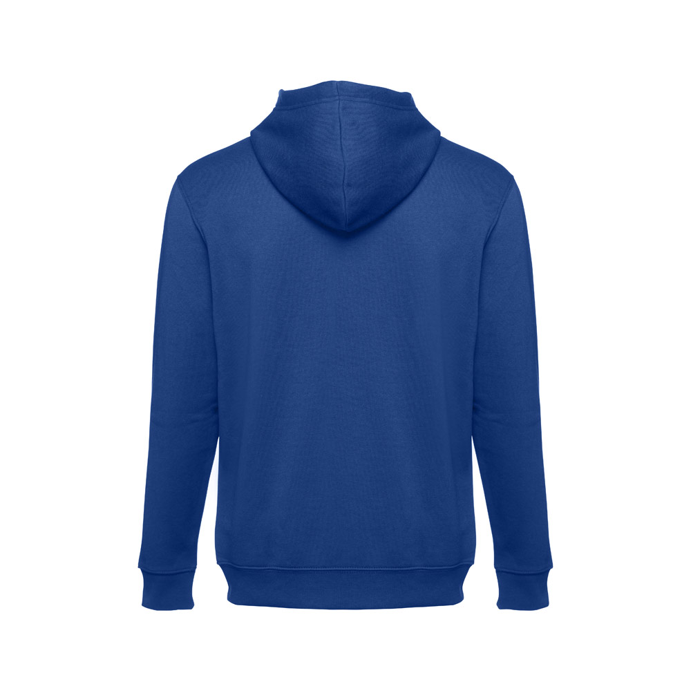THC AMSTERDAM. Men's hoodie in cotton and polyester with full zip