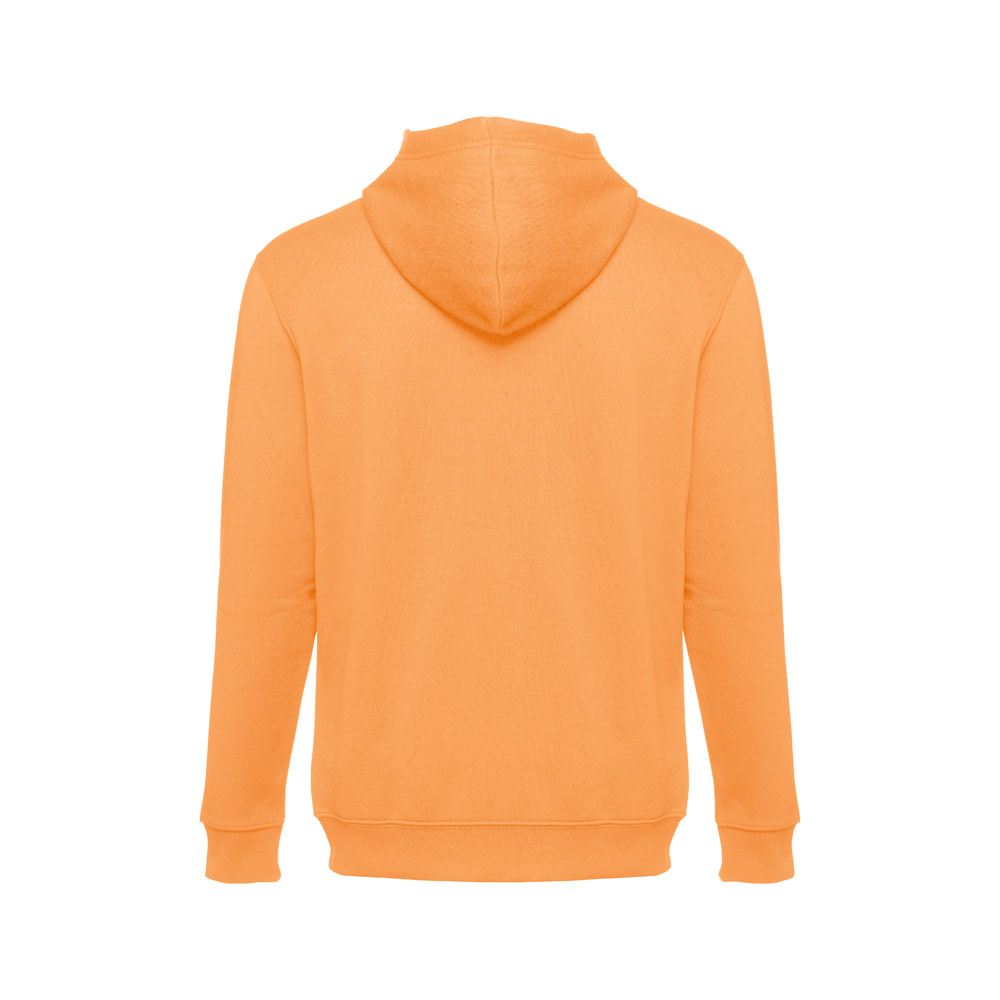THC AMSTERDAM. Men's hoodie in cotton and polyester with full zip