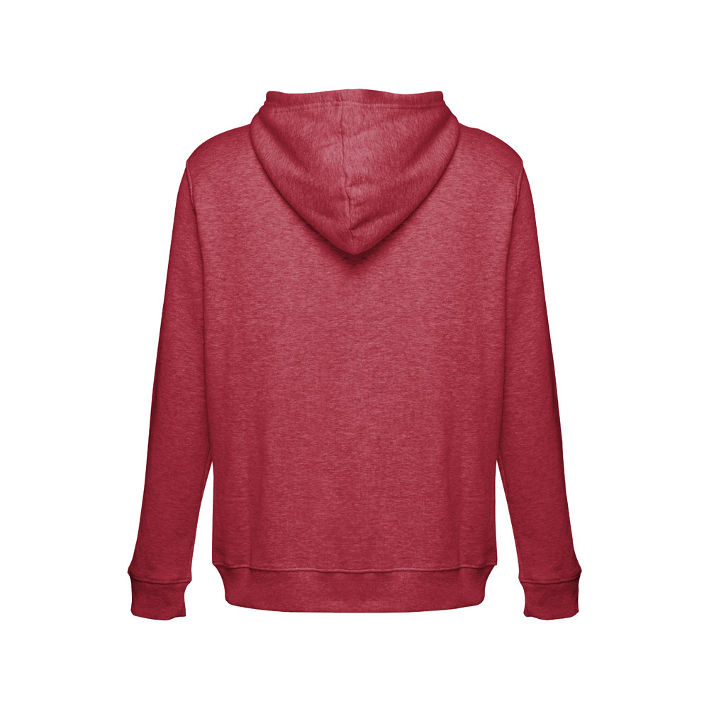 THC AMSTERDAM. Men's hoodie in cotton and polyester with full zip