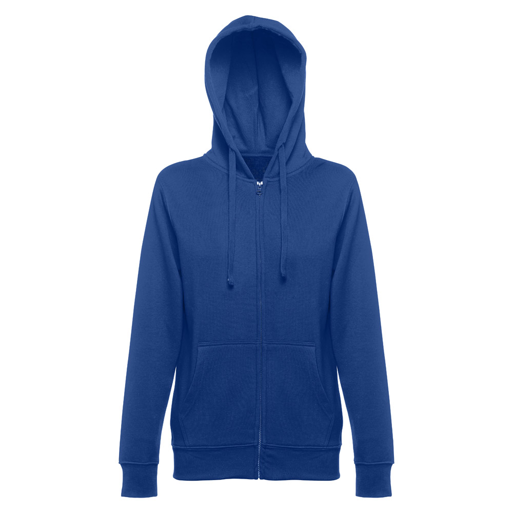 THC AMSTERDAM WOMEN. Women's hoodie in cotton and polyester with full zip