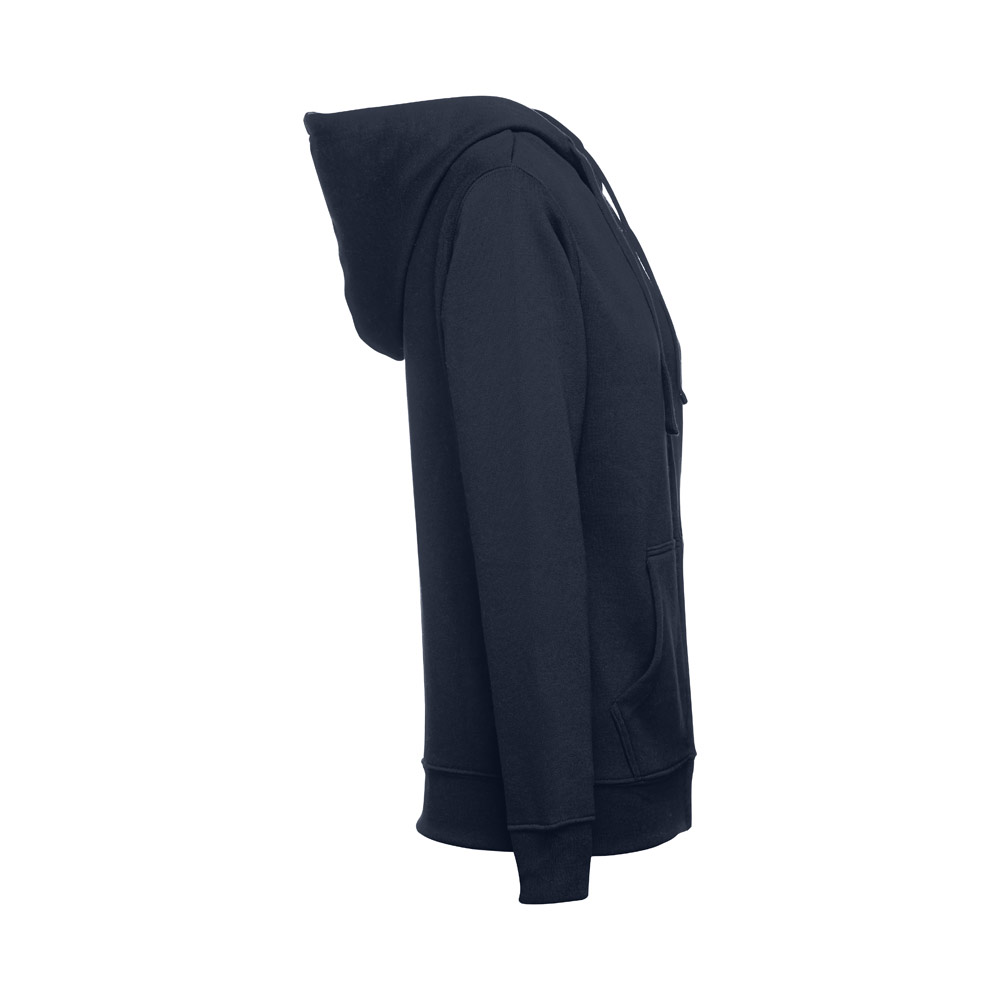 THC AMSTERDAM WOMEN. Women's hoodie in cotton and polyester with full zip