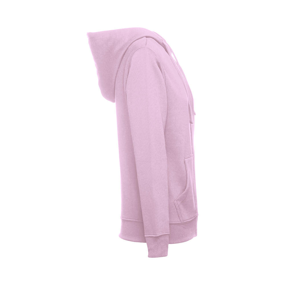 THC AMSTERDAM WOMEN. Women's hoodie in cotton and polyester with full zip