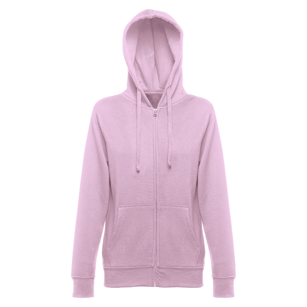 THC AMSTERDAM WOMEN. Women's hoodie in cotton and polyester with full zip