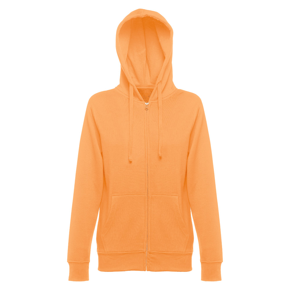THC AMSTERDAM WOMEN. Women's hoodie in cotton and polyester with full zip