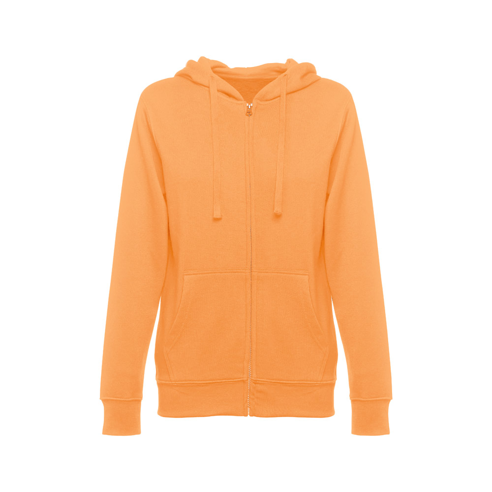 THC AMSTERDAM WOMEN. Women's hoodie in cotton and polyester with full zip