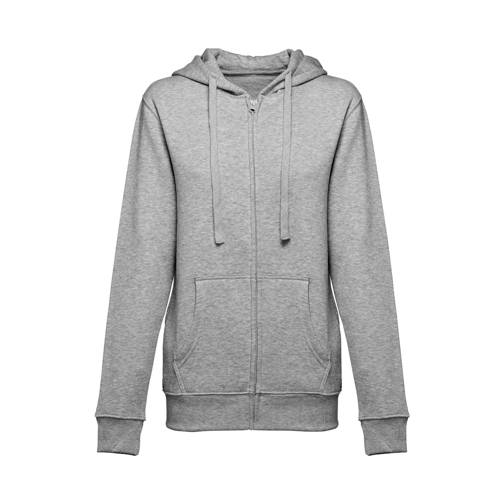 THC AMSTERDAM WOMEN. Women's hoodie in cotton and polyester with full zip
