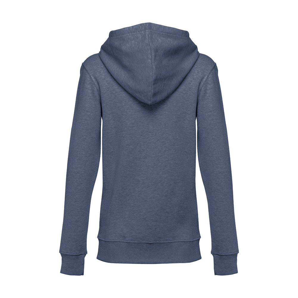THC AMSTERDAM WOMEN. Women's hoodie in cotton and polyester with full zip
