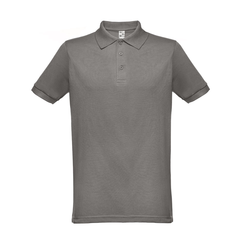 THC BERLIN. Men's short-sleeved polo shirt