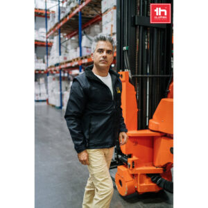 THC ASTANA. Unisex padded jacket with removable sleeves