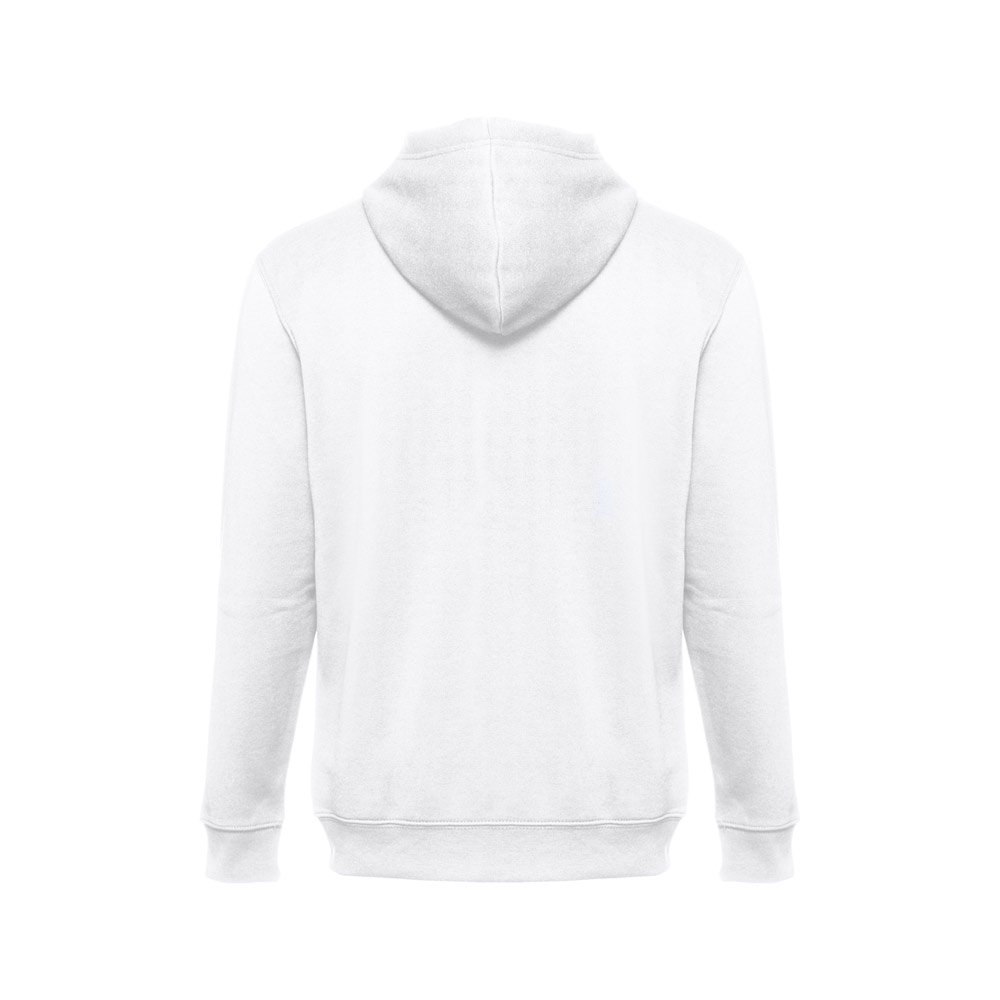 THC AMSTERDAM WH. Men's hooded full zipped sweatshirt