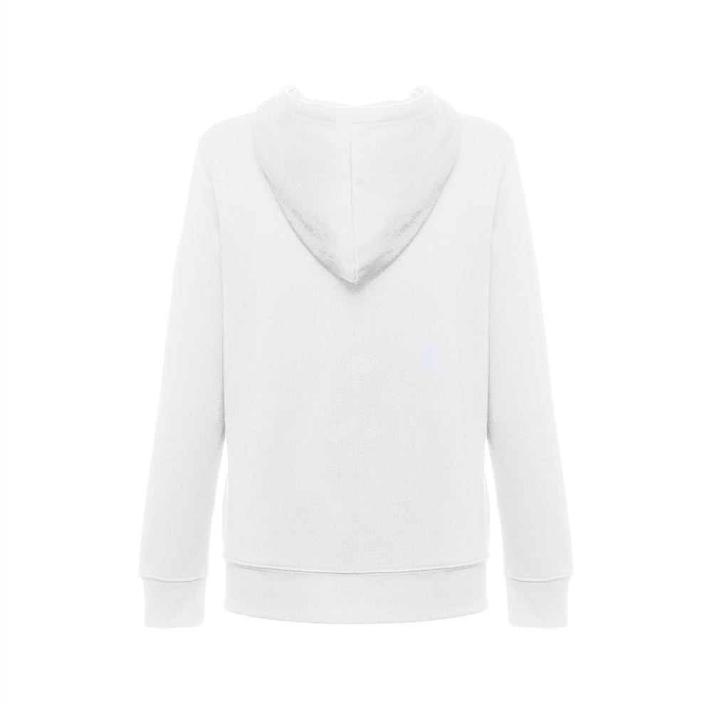 THC AMSTERDAM WOMEN WH. Women's hooded full zipped sweatshirt