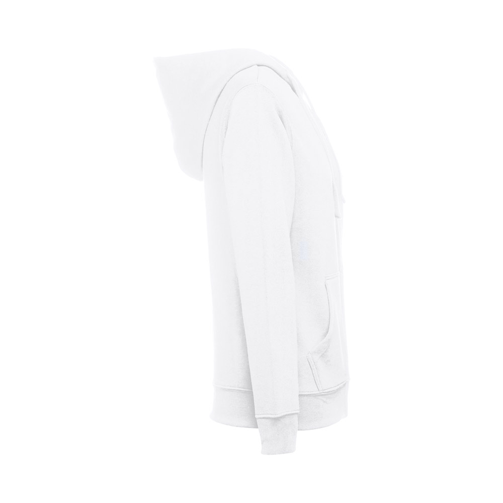 THC AMSTERDAM WOMEN WH. Women's hooded full zipped sweatshirt