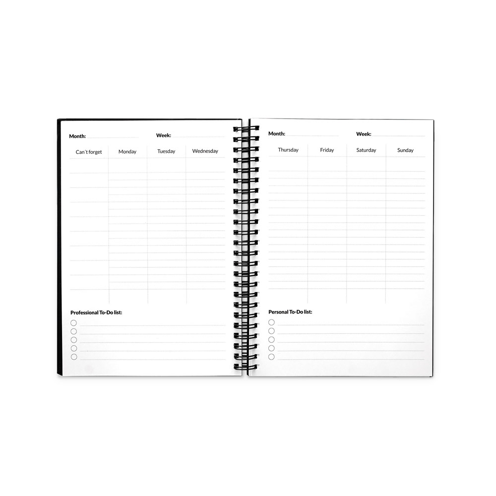 STARTER KIT INFINITE PLANNER A5. Set includes an A5"infinite Diary", cleaning kit, marker and marker holder