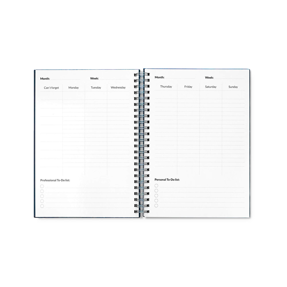 STARTER KIT INFINITE PLANNER A5. Set includes an A5"infinite Diary", cleaning kit, marker and marker holder