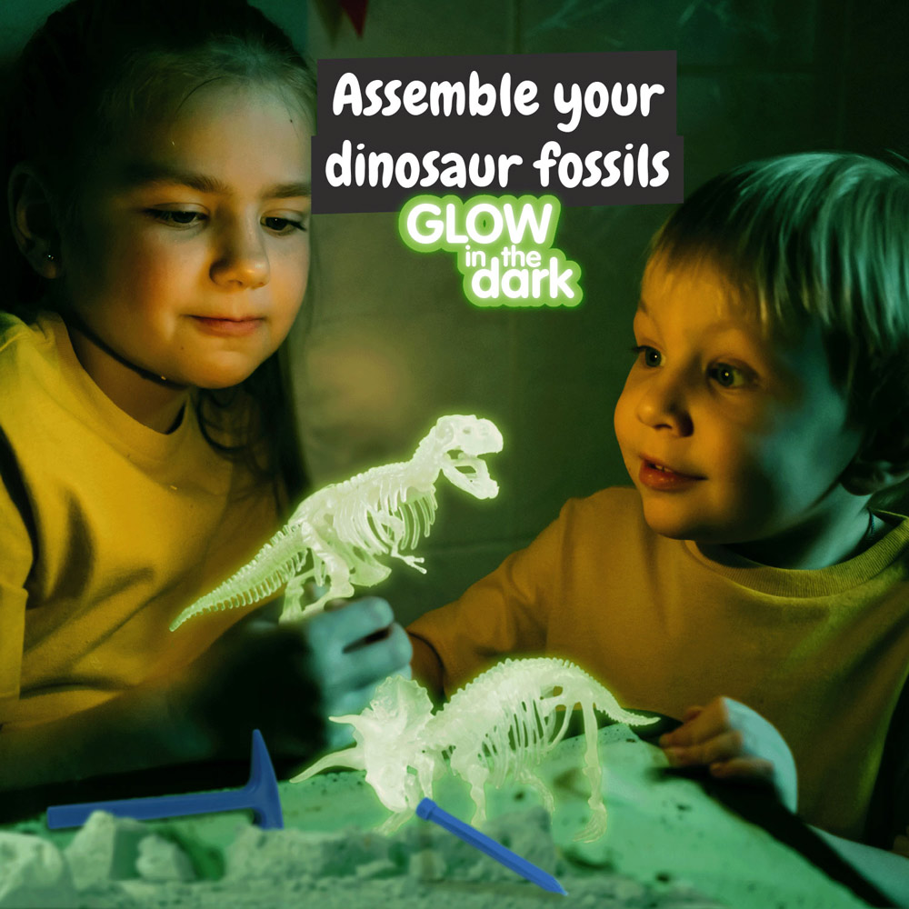 2 in 1 Fossil Excavation Kit I. Educational game for children