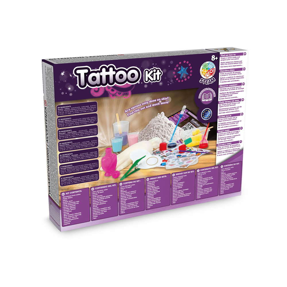 Tattoo Factory Kit I. Educational game for children