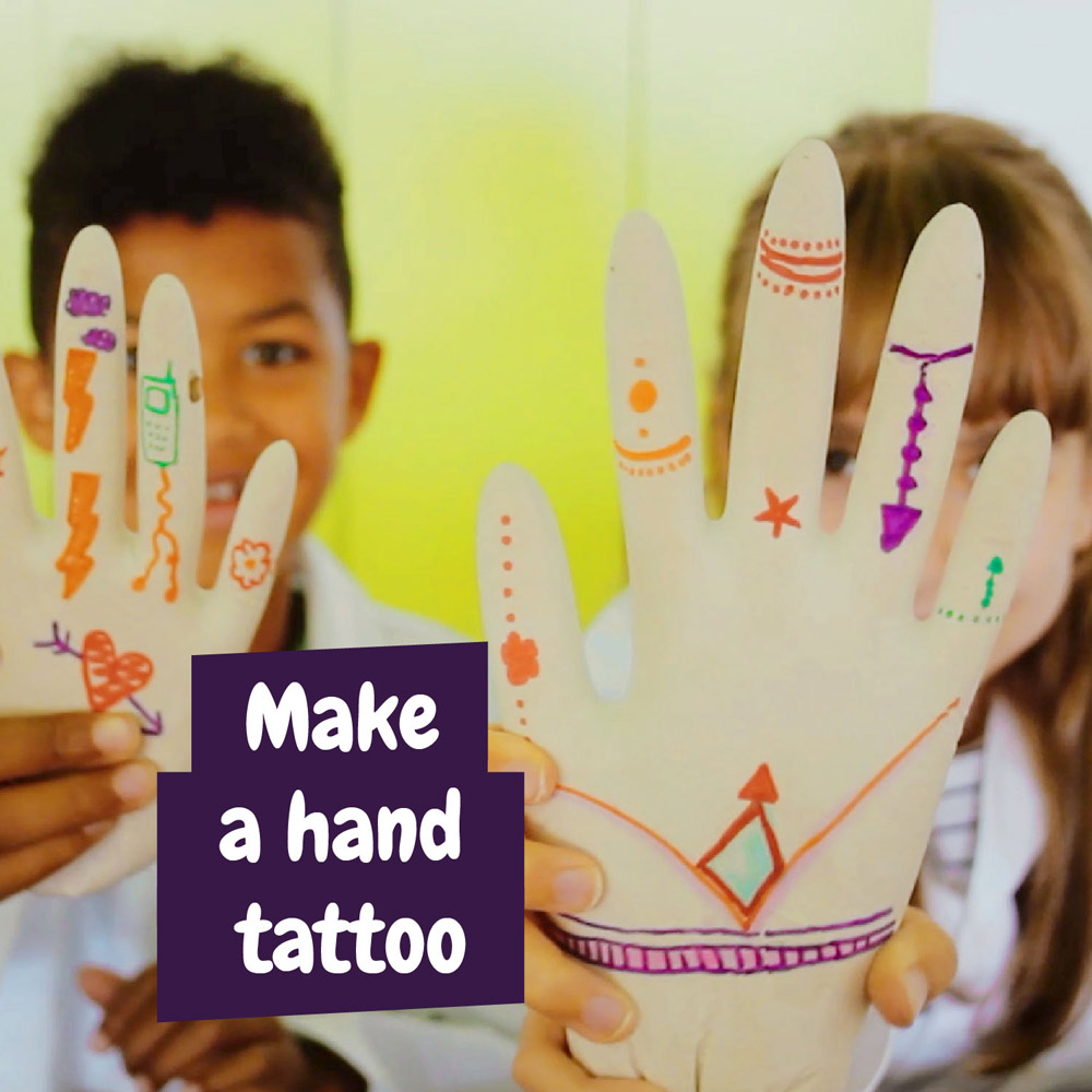 Tattoo Factory Kit I. Educational game for children