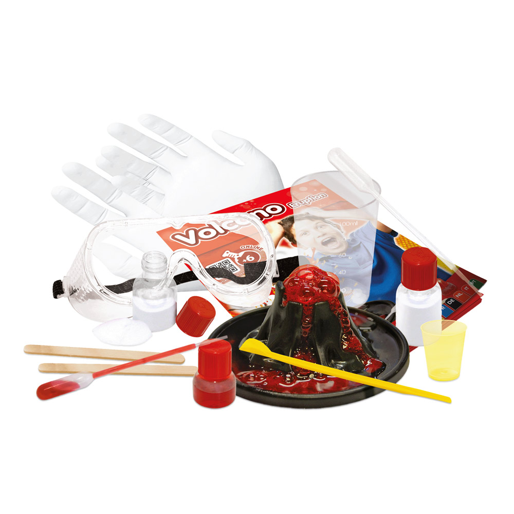 VOLCANIC ERUPTION GAME. Educational game for children