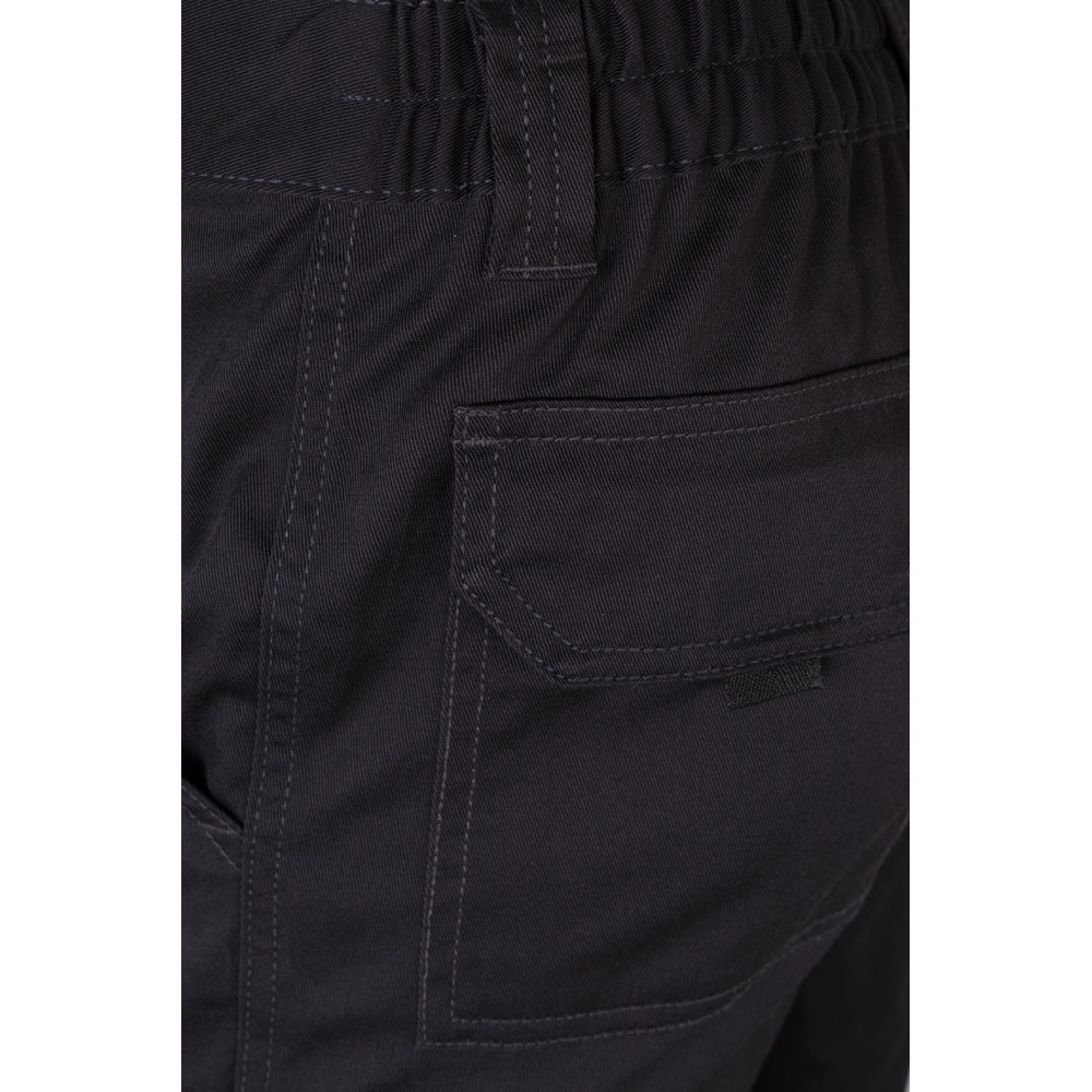 VL LUGH. Multi-pocket stretch trousers (240g/m²) in cotton (46%), EME (38%) and polyester (16%)