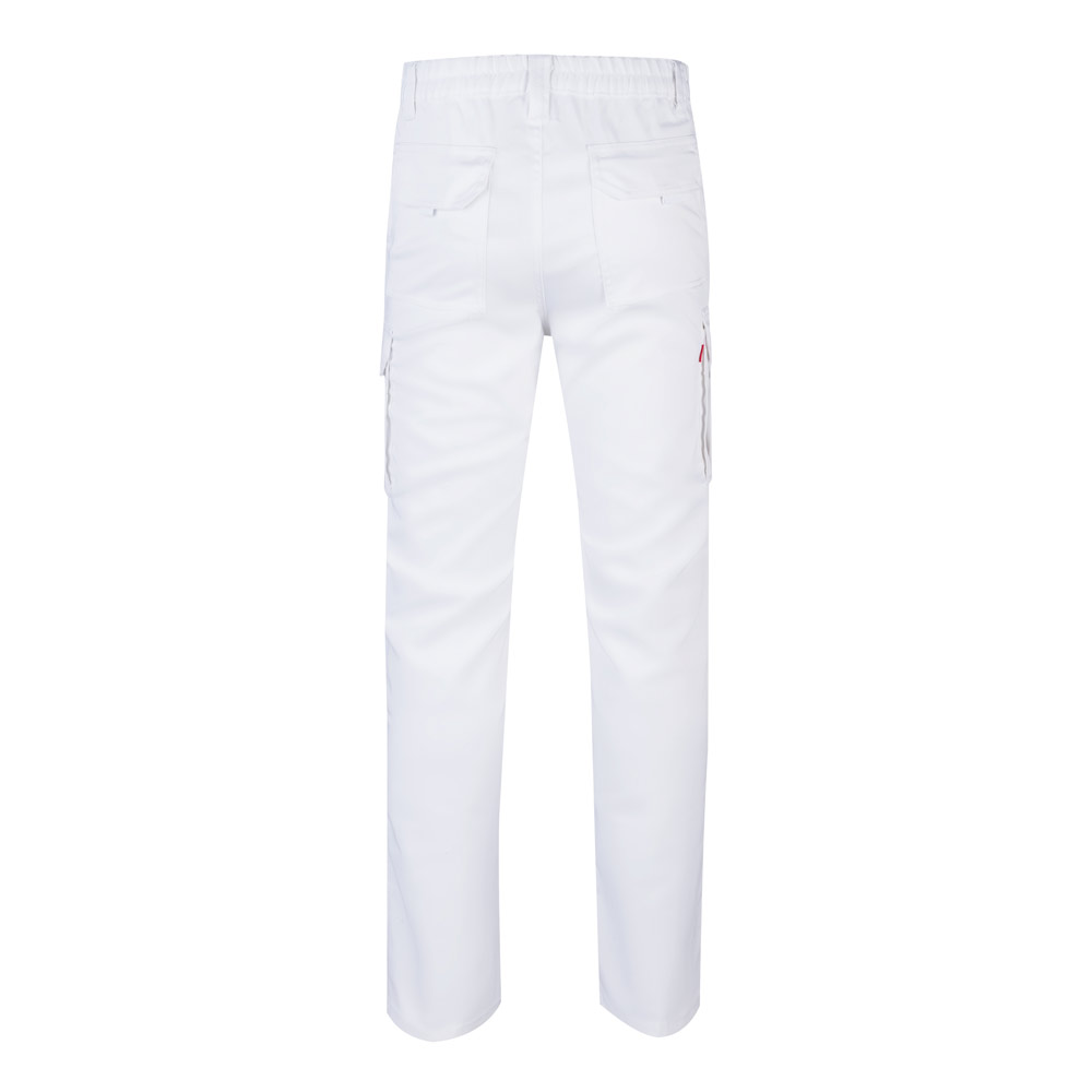 VL LUGH. Multi-pocket stretch trousers (240g/m²) in cotton (46%), EME (38%) and polyester (16%)