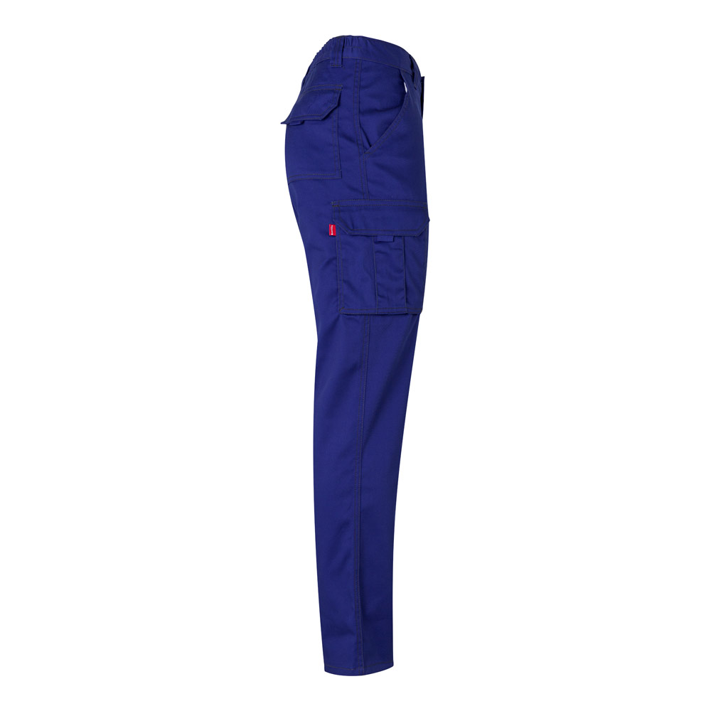 VL LUGH. Multi-pocket stretch trousers (240g/m²) in cotton (46%), EME (38%) and polyester (16%)