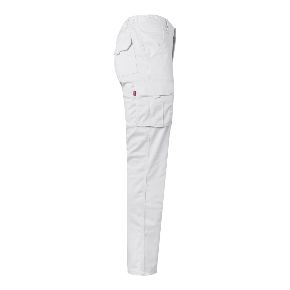 VL PAN. Multi-pocket stretch trousers (290g/m²), in cotton (46%), EME (38%) and polyester (16%)